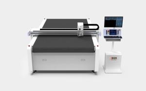 China Die Less Car Cutting Machine 50Hz Computer Controlled Knife Cutting Machine on sale