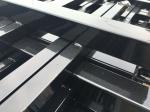 Customized Black Zinc Steel Metal Garrison Fence Panels Maintenance Free