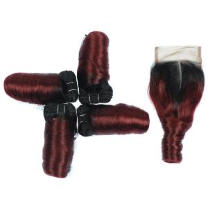 Quality 12'' - 30'' Italian Curly 8A Virgin Hair Without Animal Or Synthetic Hair wholesale
