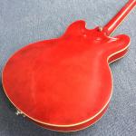 Hollow body jazz electric guitar, rosewood fingerboard mahogany body neck