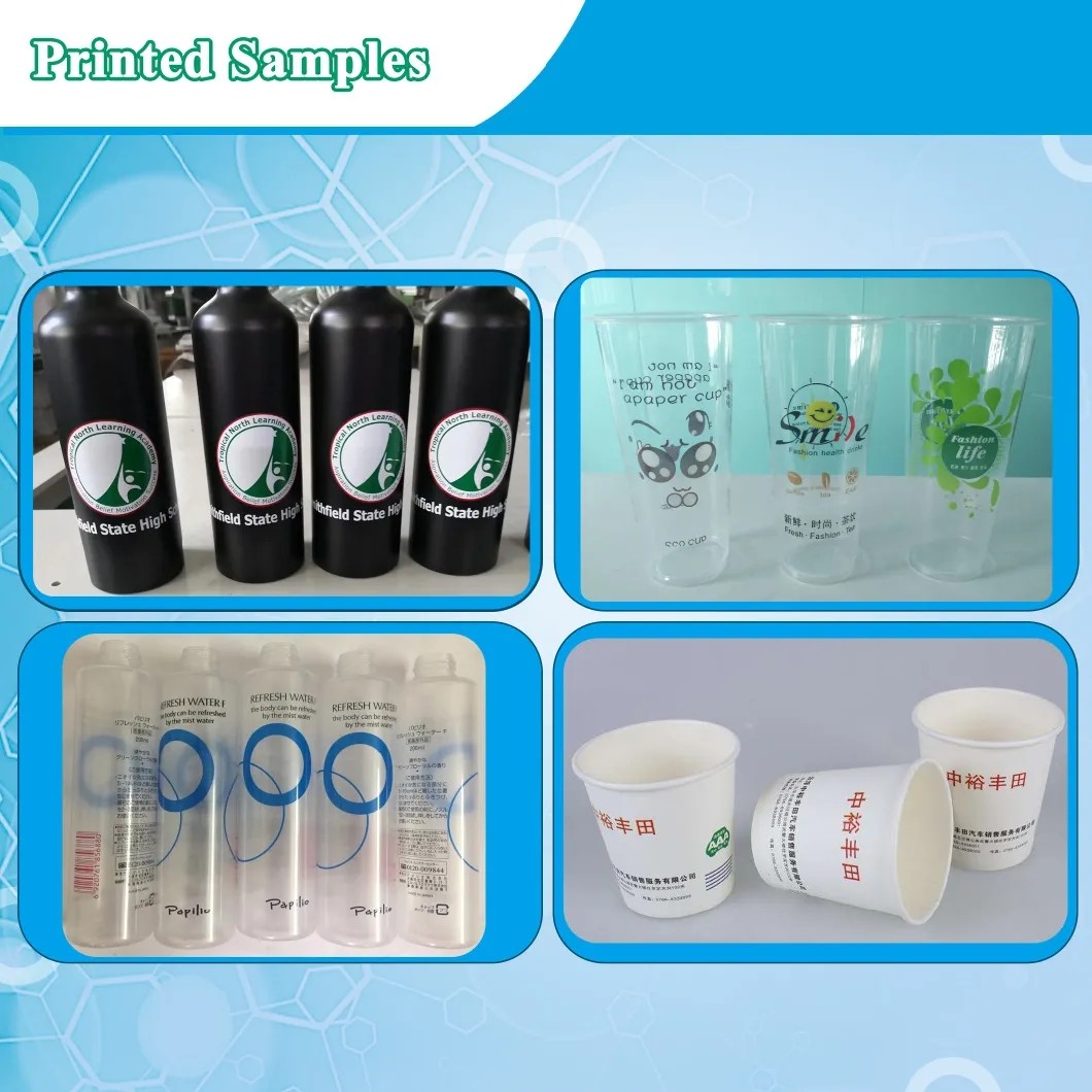 multicolor 5-7bar Bottle Screen Printing Machine Plastic Cup Logo Printing Machine