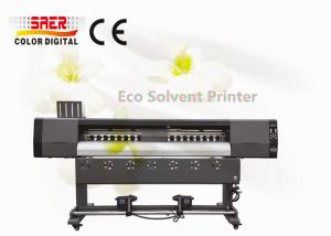 Quality Stable Quality Eco Solvent Printer Vinyl Printer For Indoor / Outdoor Print wholesale