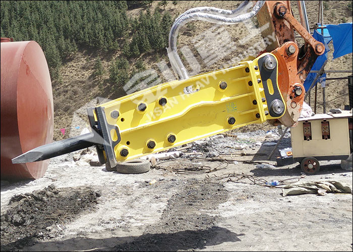 Beilite Series Hammer Rock Breaker Silence Bracket For Excavator