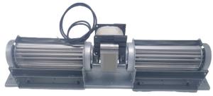 Quality 58W Cross Flow Blower Fan Dual Squirrel Cage Blower 45mm dia impeller wholesale
