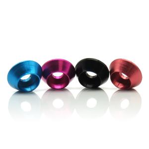 Quality Aluminum Alloy Fish Eye Washer Concave Holes Metal Washer For Fastening wholesale