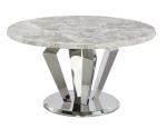 Marble Top Luxury Modern Dining Tables Stainless Steel Dinner Table