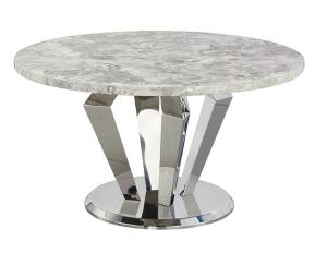 Quality Marble Top Luxury Modern Dining Tables Stainless Steel Dinner Table wholesale