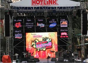 Quality Nationstar SMD3535 p10 outdoor led display screen Wireless Control System wholesale
