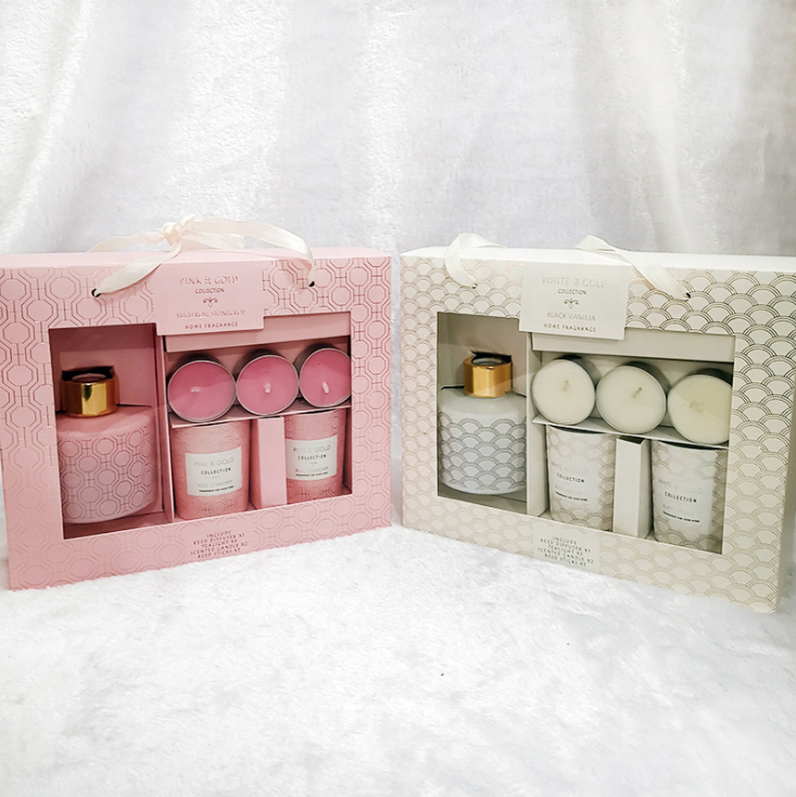 Card Paper Wedding Gift Card Box For Candles