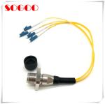 ODC Connector Socket Female Fiber Optic Cable , Indoor Fiber Optic Cable
