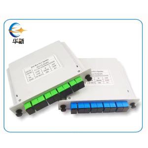 Quality Box PLC Splitter Compact PLC Tap Low Insertion Loss Wide Operating Wavelength 1x4 1x16 1x32 1x64 wholesale