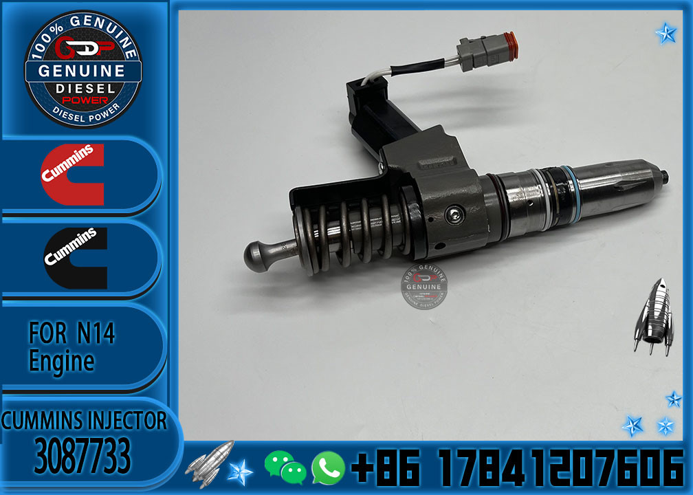 Hot Sale Remanufactured Fuel Injector 3087733 For Cummins N14