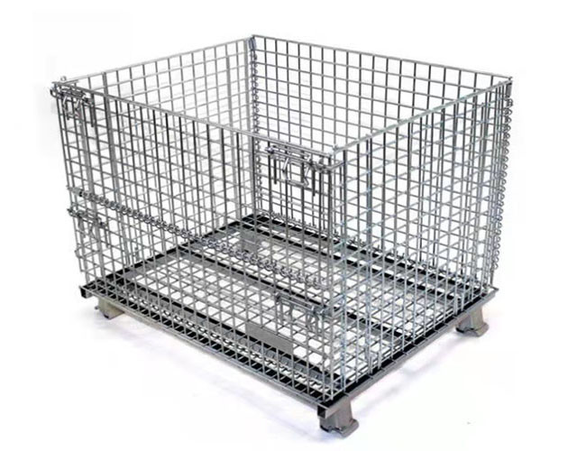 Stackable Express Sorting 4.8mm Metal Pallet Cage