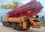 USED PUTZMEISTER M46-5RZ MERCEDES BENZ 4141 Truck Mounted Concrete Pump