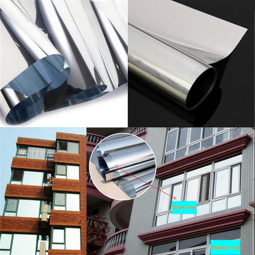 Glass Door Clear Safety Window Film Self Adhesive For Office / Meeting Room