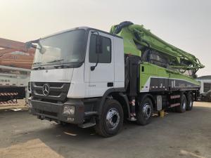 Quality Benz X Leg Renewed Beton Pump Used Concrete Pump Truck 56 Meter For Construction wholesale