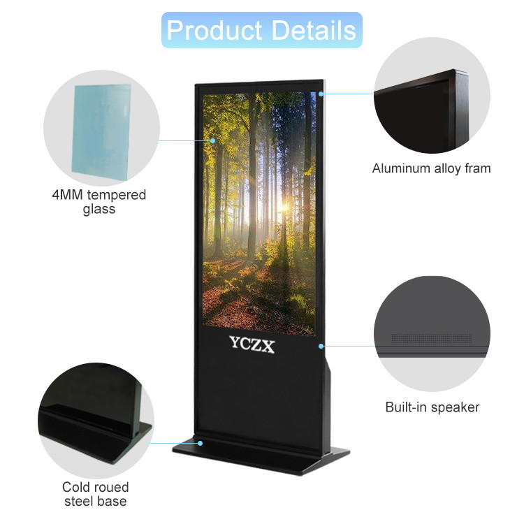 Digital Signage LCD Advertising Display , Android Stand Alone Signage