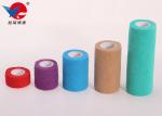 Waterproof Self Adherent Bandage Wrap Porous Ventilated For Sports / Veterinary