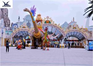 Quality Handmade Cartoon Life Size Fiberglass Statues Dinosaur Fiberglass Resin Statues wholesale
