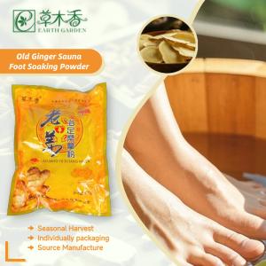 Quality Chinese Ginger Herbs For Soaking Feet Blood Circulation Boost Herbal Foot Bath wholesale