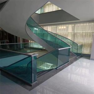 Quality Construction Decorative Tempered PVB Laminated Safety Glass for Interior Stair Treads wholesale