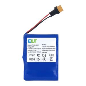 Quality 36V balance car battery 36V 2Ah lithium battery for children's car wholesale