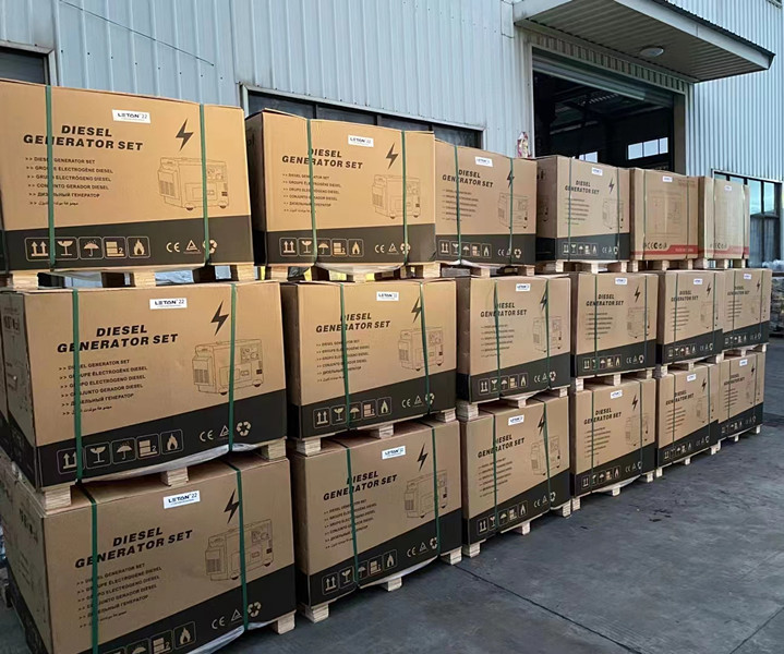 Small Super Silent Air Cooled Genset Diesel Generator 3kw 5kw 7kw 8kva DC 12V Single Phase