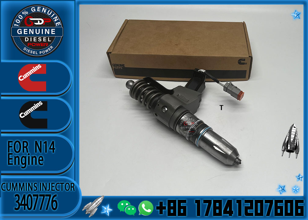 3407776 Fuel Injector 3411385 For CUMMINS N14 Diesel Engine Parts 3407776 3087558F