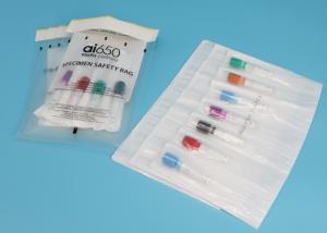 Quality IATA Certified 95kPa Biohazard Bags For Specimen packing Shipments wholesale