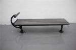 Outdoor Recycled Plastic Backless Bench For Playground Sit Up Workout