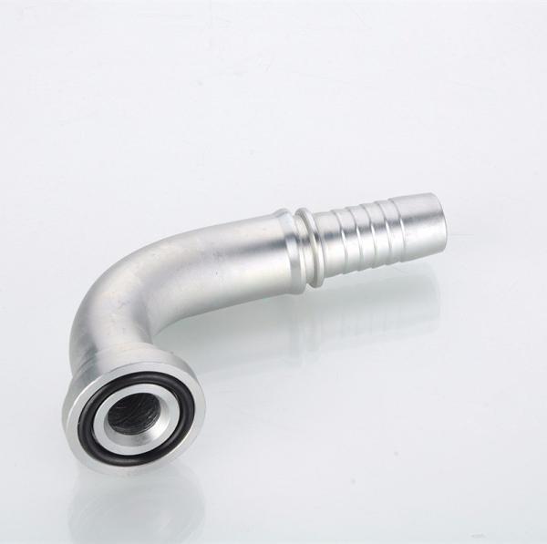90 Degree SAE Hydraulic Hose Fitting Flange 6000 Psi 87691 Supply with Round