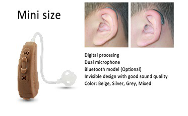 Dual Microphone Non Prescription Hearing Aids OTC Over The Counter Hearing Amplifiers