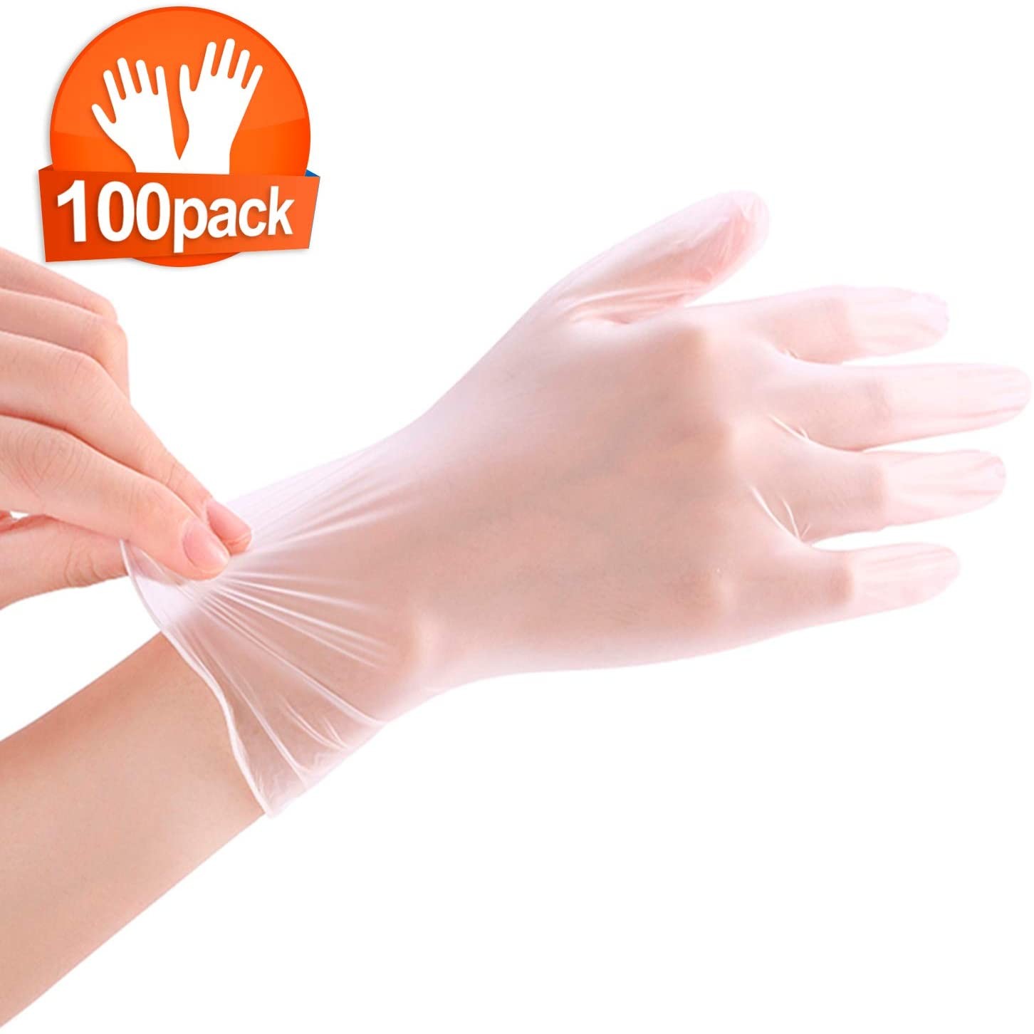 AQL 1.5 Disposable Vinyl Protective Gloves