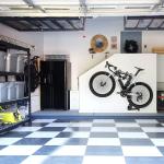 Hitch Wall Mount for Bike Rack Cargo Carrier Bike and Cargo Rack Hanging Garage