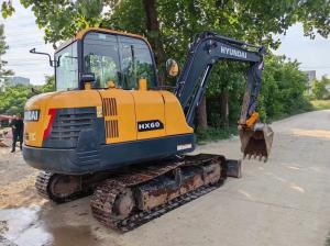 Quality Mini Tracked Used Hyundai Excavator Hyundai HX60 Escavadora wholesale