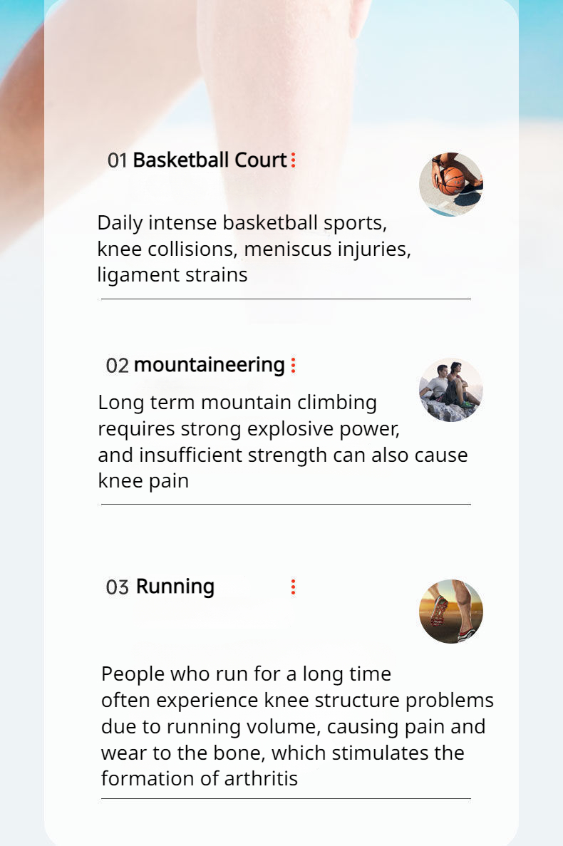 Sports Knee Guards Basketball Pressure Running Cycling Silicone Summer Thin Knitted Breathable Silicone Spring Knee Guar