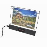 10W Electronic Wireless Charger Picture Frame Multiscene 1280X720 Resolution