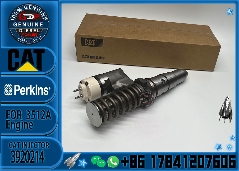 Fuel Injector 392-0214 3920214 20R-0850 For Caterpillar CAT 3508B 3512B 3516B Engine