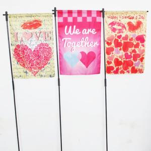 Quality Holiday Valentine Garden Flag hearts wholesale