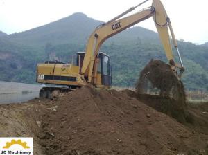 Quality 0.5m³ used excavator Cat E120B for Bangladesh 12t semi-auto excavator CAT E120B Origin Japan wholesale
