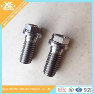 Quality China M8 Hex Flange Titanium MTB Bike Bolts Supplier wholesale