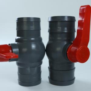 Quality Custom PVC Ball Valve 40mm Wear-Resistant Corrosion Resistant Construction wholesale
