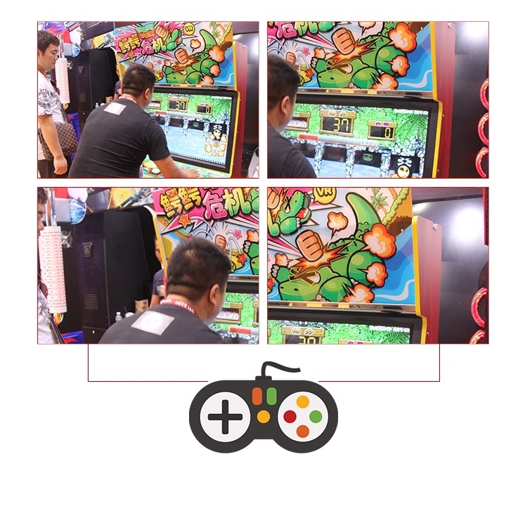 Inside Coin Operated Lottery Ticket Machine / Adventures Video Game Machine