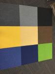 50*50cm Office Carpet Flooring Polypropylene Material OEM Service