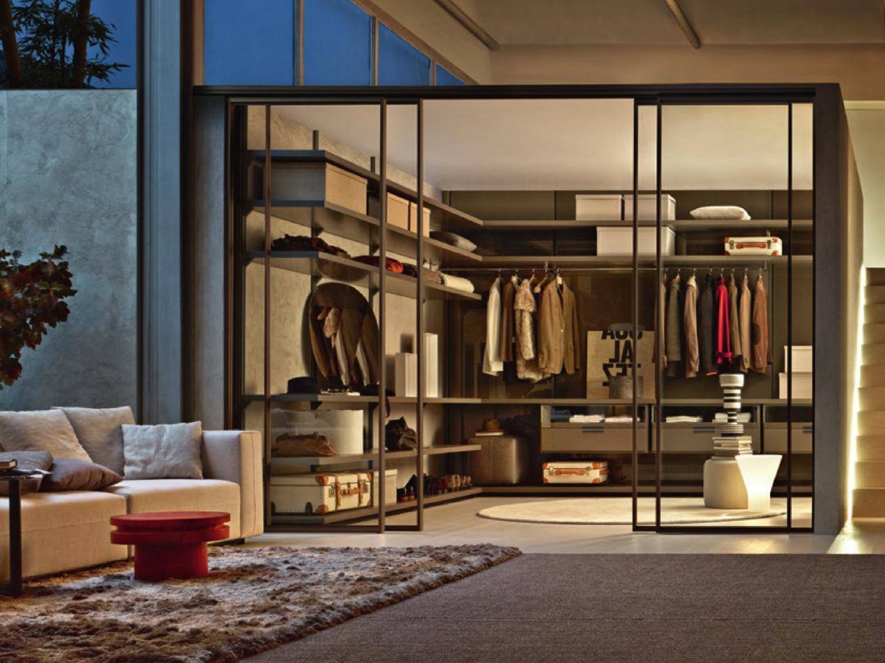 YALIG 2D / 3D Custom Made Italian Style Modern Bedroom Wardrobe Design for Apartment