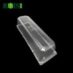 Customized Transparent PET Plastic Cookie Tray Rectangular Light Weight