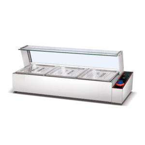 Quality Buffet Restaurant Cooking Equipment Electric Bain Marie Food Warmer Display wholesale