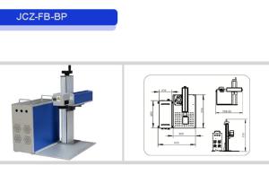 Quality 20w 30w Fiber Laser Marking System 1064nm For Metal Marking / Engraving wholesale
