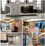 2 Bedroom Prefabricated Modular Houses Hotei Space-Saving Capsule Hotel