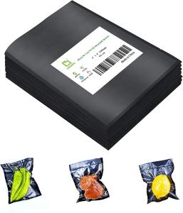 Quality Vacuum Seal Food Storage Black Sealed Bags wholesale